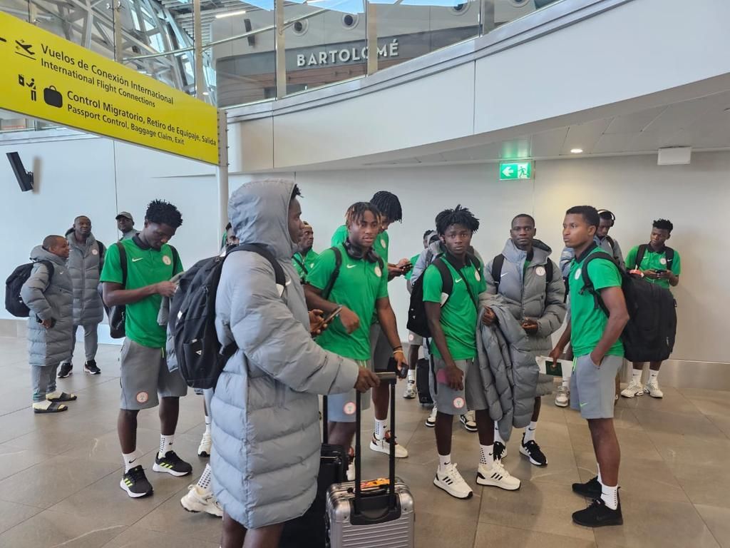 Nigeria vs Argentina: Flying Eagles arrive largest city in Chile ahead of crucial U20 World Cup clash