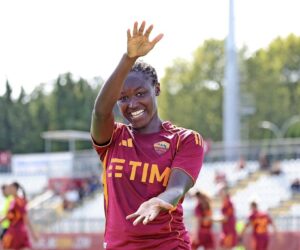 Roma 4-0 Parma: Nigerian forward scores on Serie A debut as the She-Wolf power to big win