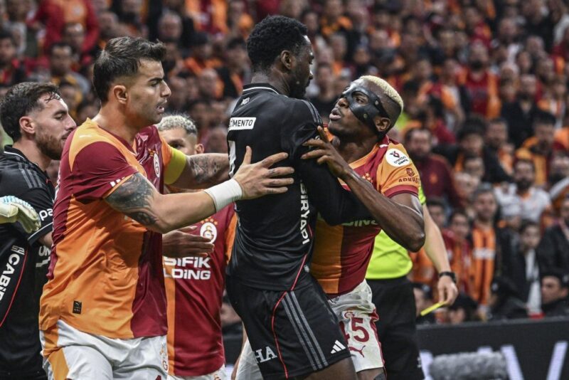 Super Eagles clash: Ndidi blunder gifts Osimhen’s Galatasaray a draw in heated Istanbul derby