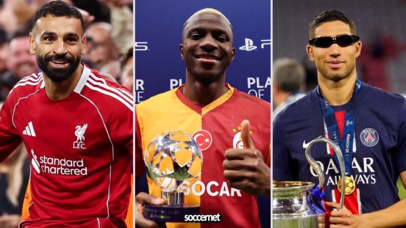Salah, Osimhen, Hakimi & co: Ranking the 10 nominees for 2025 African Footballer of the Year