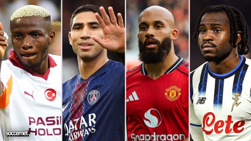 Man United, Tottenham stars join Osimhen and Hakimi in Africa’s top 10 most valuable players