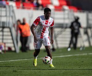 Report: EPL giants enter transfer war with Tottenham for Flying Eagles’ Sani Suleiman