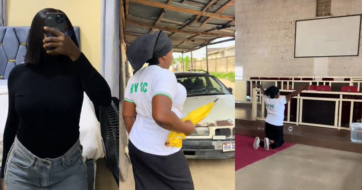 “You’re your mum’s first child to serve the country” – Lady shares the unique way her mother celebrated her NYSC completion (WATCH)