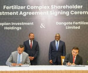 Dangote, Ethiopia PM break new ground on $2.5bn fertiliser plant