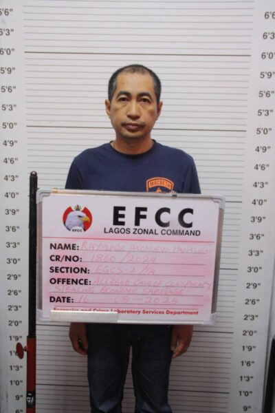 EFCC arraigns three foreigners over alleged N12b oil theft in Lagos
