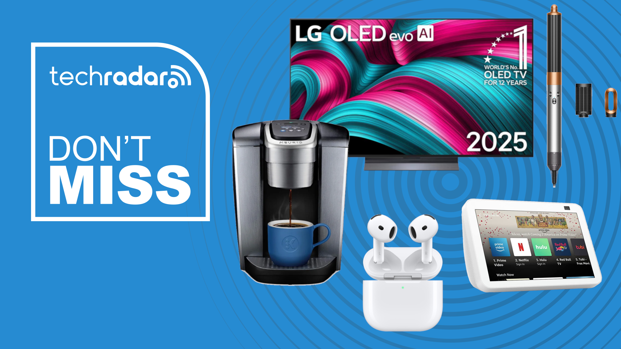 Amazon has a massive holiday sale with Black Friday favorites – 60% off Ninja, Apple, Nespresso, and Shark