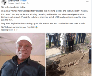 Police arrest 21-year-old housewife for st@bbing man to d3ath over r@pe attempt in Kogi