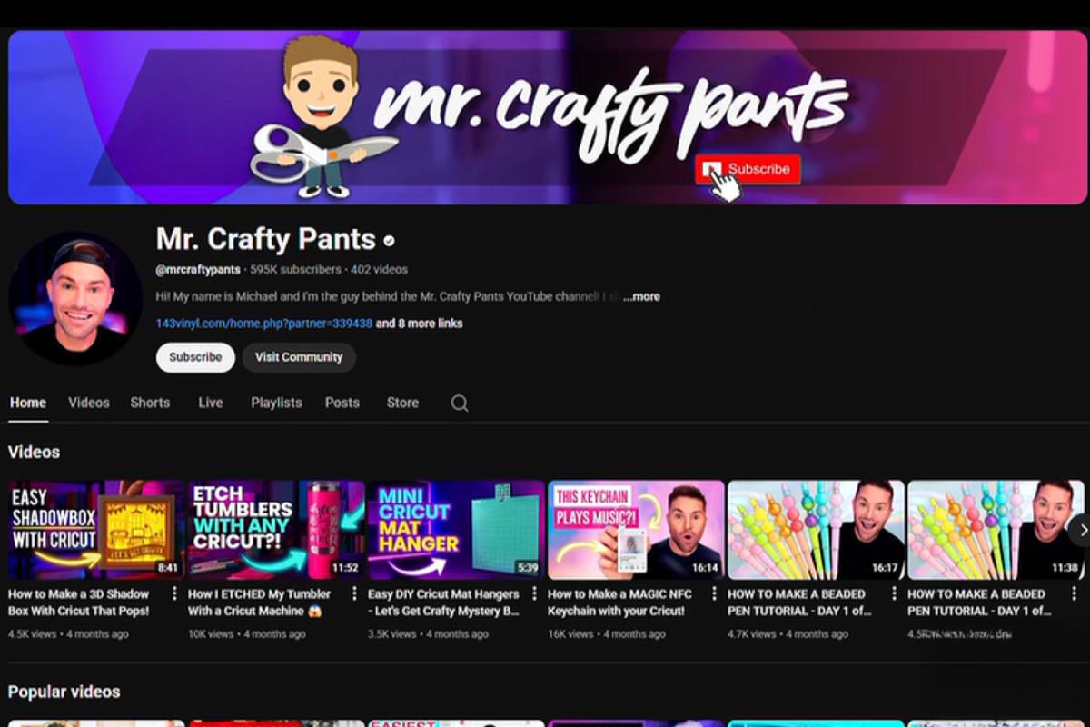 Popular YouTube personality ‘Mr. Crafty Pants’ busted for child p0rn