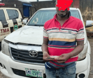 LASTMA arrests fake officer for extorting motorist in Lagos