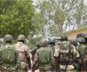 Soldiers feared de@d as ISWAP attacks military base in Borno