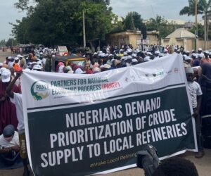 Protest in Kaduna Over Alleged Sabotage of Dangote Refinery by PENGASSAN