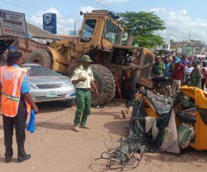 Pregnant woman d!es, others injured in Ogun crash