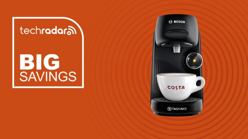 Pod coffee makers don’t have to cost a fortune – get this Tassimo by Bosch Finesse for under £40