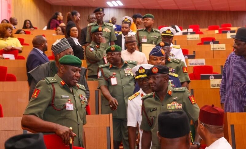 Senate confirms appointments of service chiefs