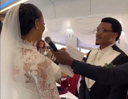 Nollywood star Shawn Faqua, wife make history with Nigeria’s first-ever train wedding