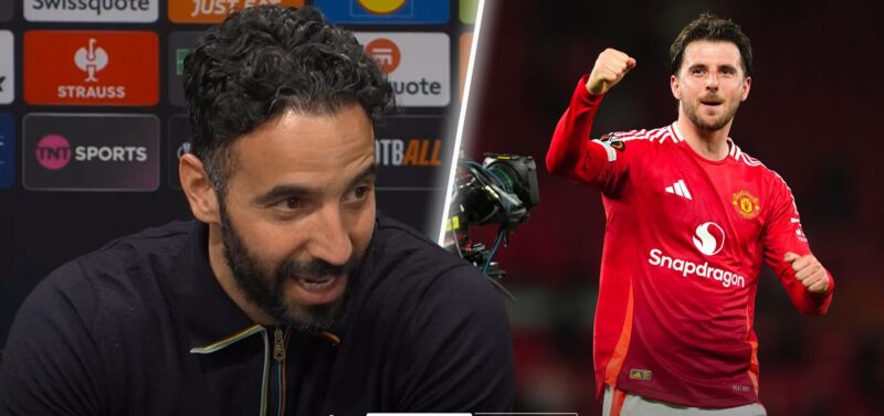 Man United Players 100% Behind Amorim –Mount