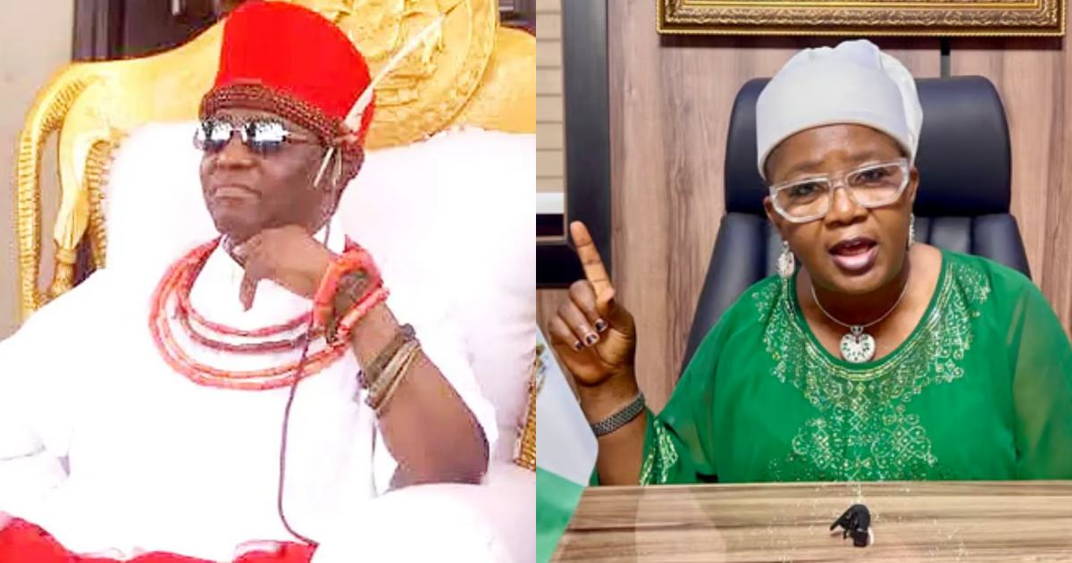 “Iyaloja has no place in our tradition” – Oba of Benin to Tinubu’s daughter