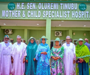 First Lady reaffirms commitment to safe motherhood, commissions new maternal and child hospital in Gombe