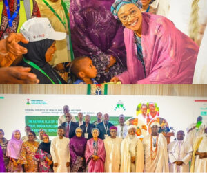 Nigeria’s First Lady flags off Measles-Rubella Vaccine campaign to protect millions of children
