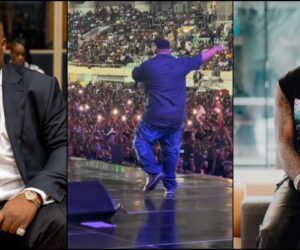 Cubana Chief Priest shades Burna Boy as he performs at Uyo stadium