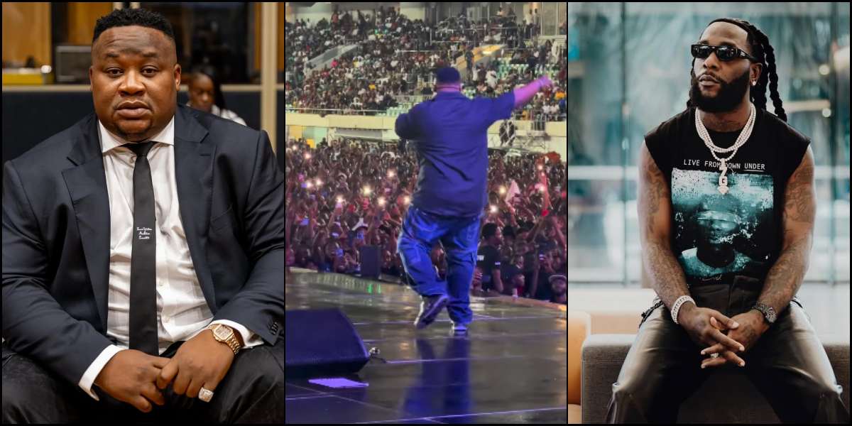 Cubana Chief Priest shades Burna Boy as he performs at Uyo stadium