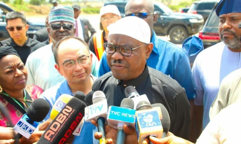 At Road Project Flag-off, Wike Warns Officials Against Switching Off Their Phones