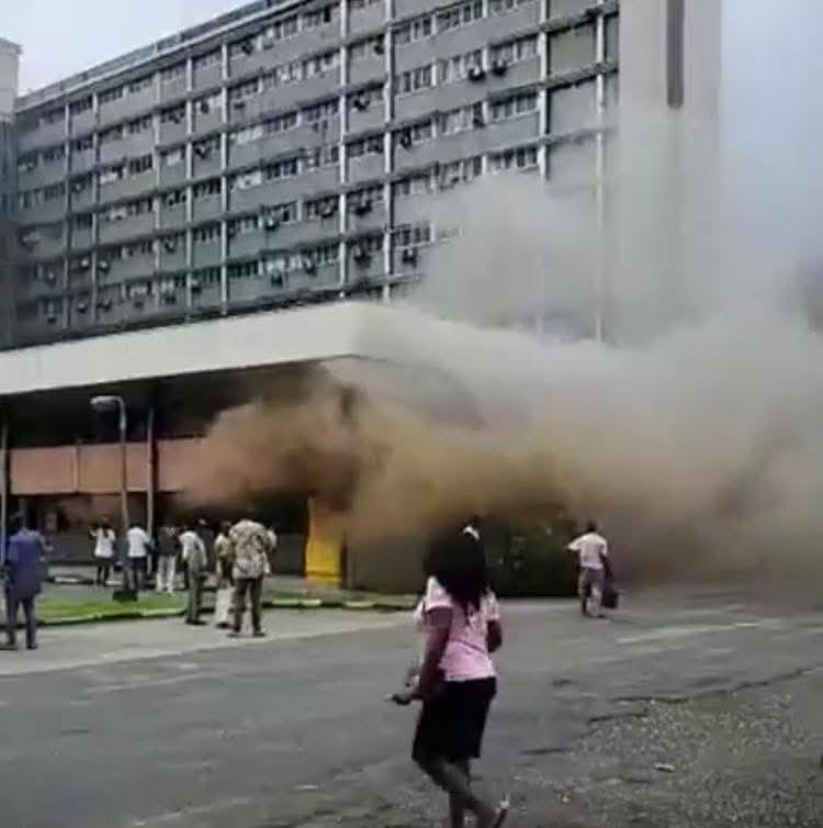 Fire outbreak at Rivers state Secretariat