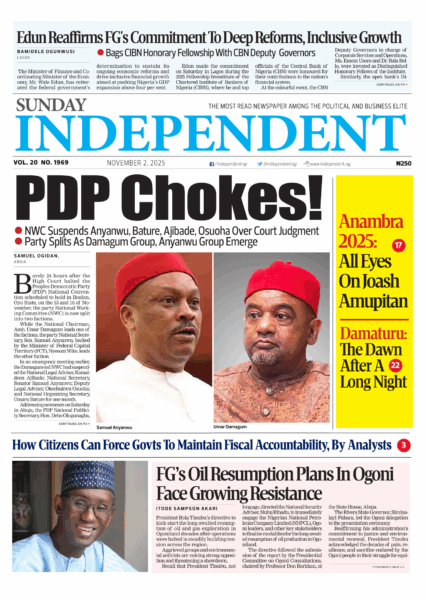 Nigerian Newspapers: Top Stories For Today (02/11/25)