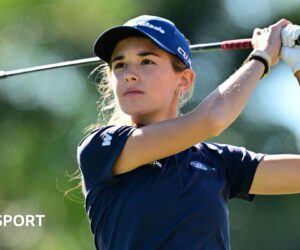 Kai Trump: US President’s granddaughter last after first round on LPGA debut