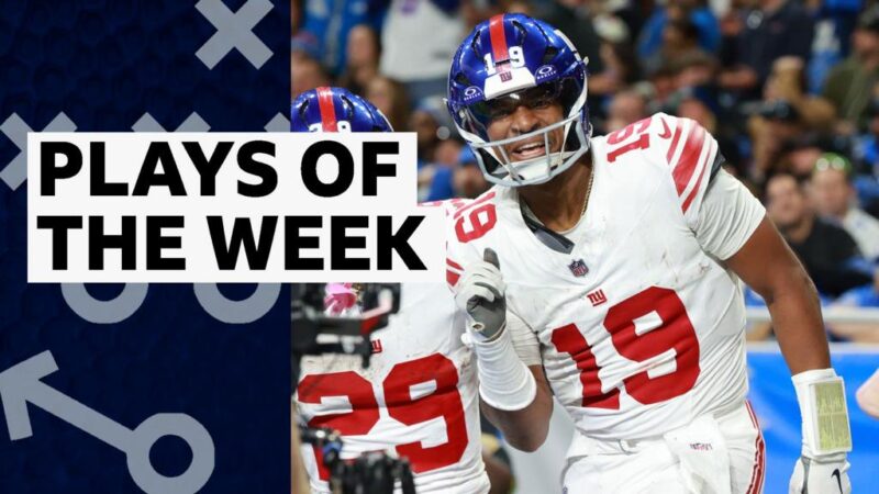 NFL: Jameis Winston and George Pickens star in plays of the week