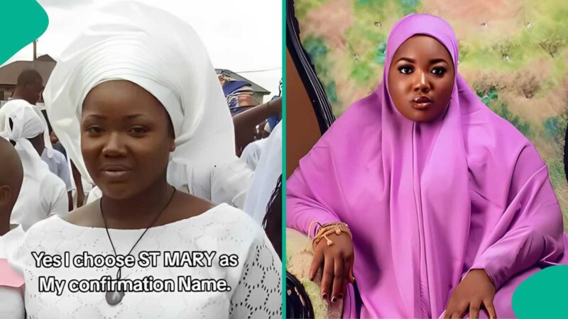 Lady Who Quit Catholicism and Embraced Islam Opens up about Her Muslim Name and Decision
