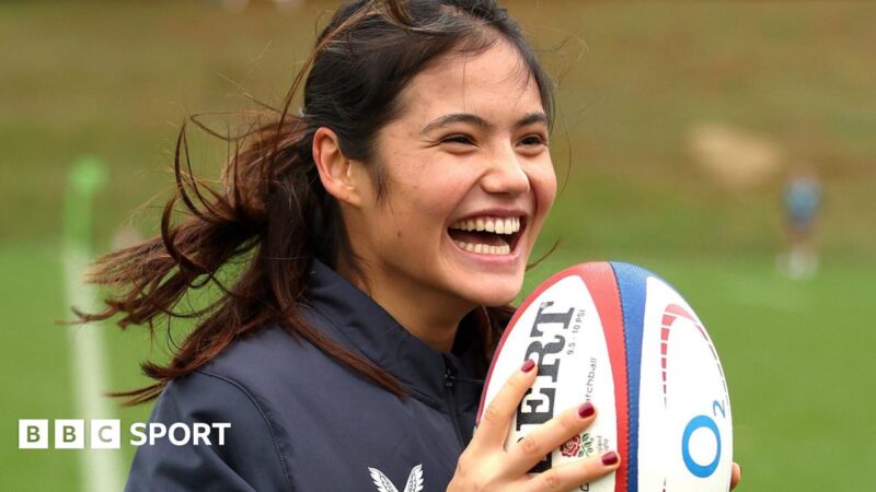 England v New Zealand: Emma Raducanu links up with Steve Borthwick’s side