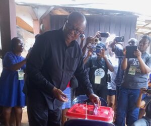 Peter Obi votes, alleges vote buying