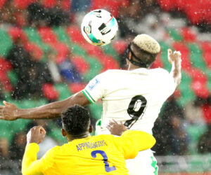 Nigeria’s top striker closes in on Super Eagles’ goal record