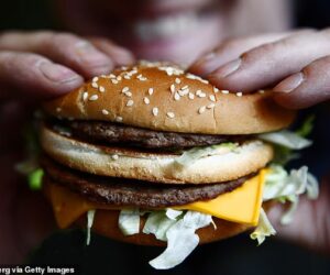 Man, 22, fights for life after swallowing a whole burger without chewing it