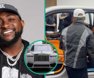 Davido Celebrates Grammy Nomination With Arrival of 2 New Cars Including Rolls Royce Worth Over N1bn
