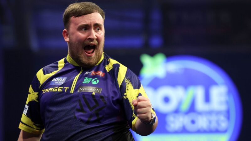 Luke Littler bullseye in driving test after costly traffic jam