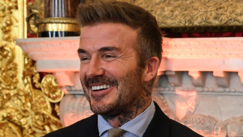 David Beckham will receive knighthood today