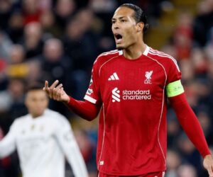 Van Dijk responds to Rooney criticism in face-to-face encounter