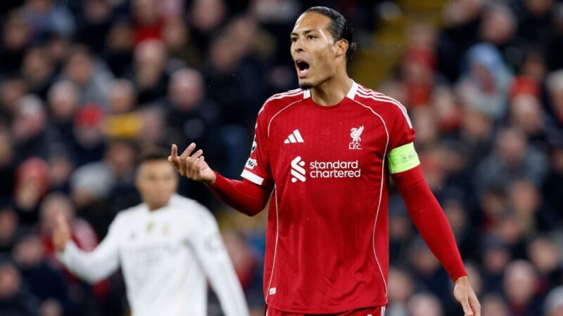 Van Dijk responds to Rooney criticism in face-to-face encounter