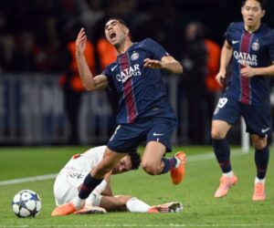 PSG’s Hakimi to miss six weeks after Díaz tackle – sources