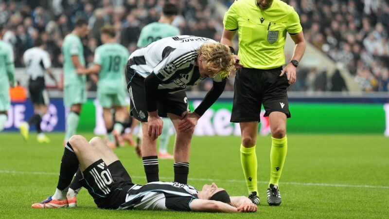 Newcastle vs Athletic Club: Anthony Gordon injury leaves England place in doubt