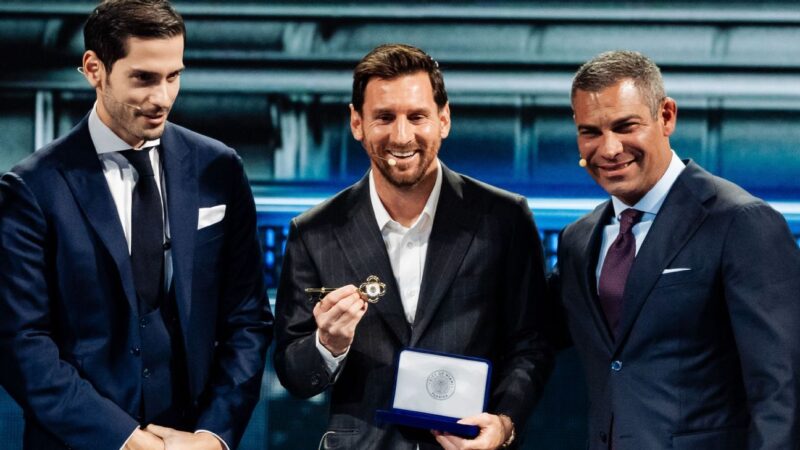 Lionel Messi awarded key to the city of Miami