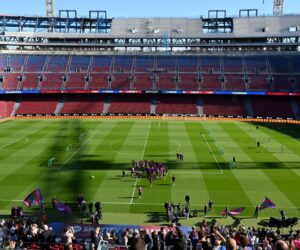 Barcelona unveil new-look Camp Nou to 23,00 fans in test event