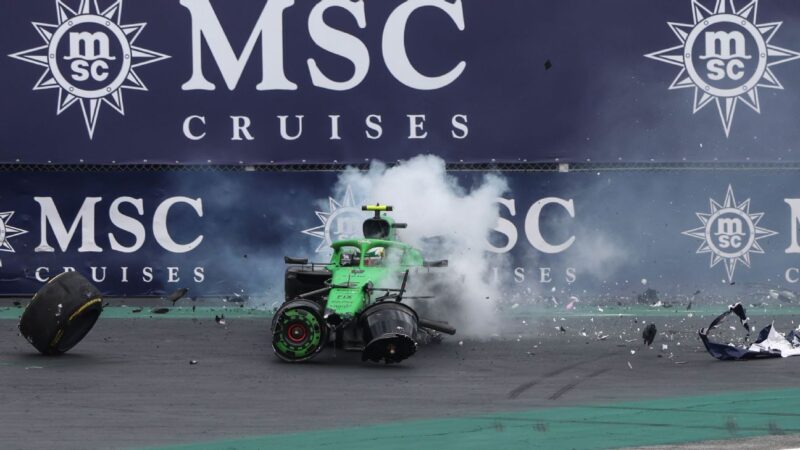 Brazilian GP: Bortoleto a doubt for qualifying due to crash