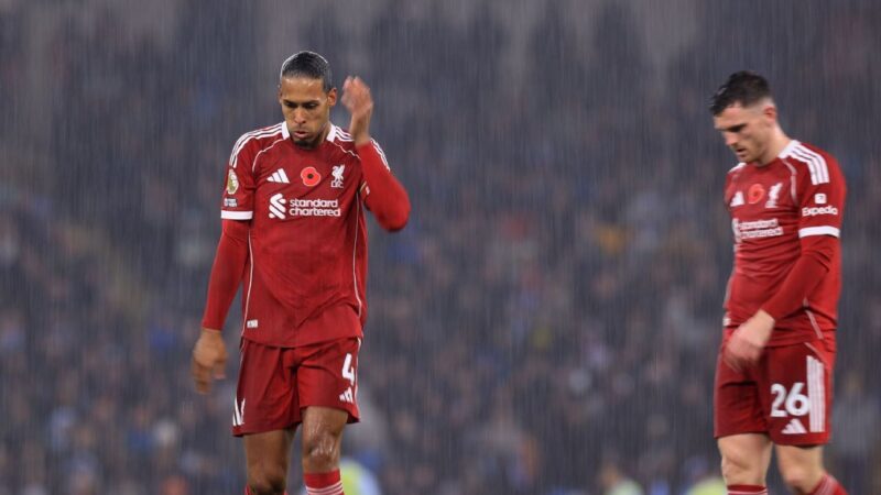 Liverpool’s Slot: ‘Obvious and clear’ VAR wrong on Van Dijk