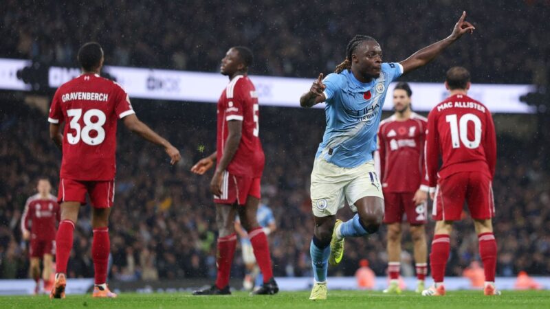 Difficult for teams to keep up with fully-firing Man City – Doku