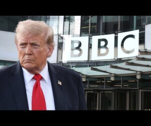 US president Donald Trump threatens to sue BBC for $1 BILLION for editing one of his speeches.