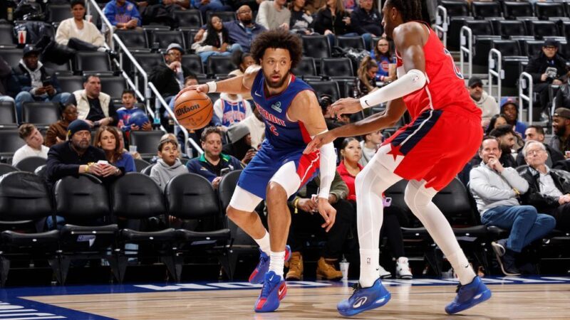 Cade Cunningham scores 46 on 45 shots in Pistons’ OT win