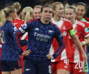 Slegers: Arsenal ‘not good enough in UWCL collapse vs. Bayern
